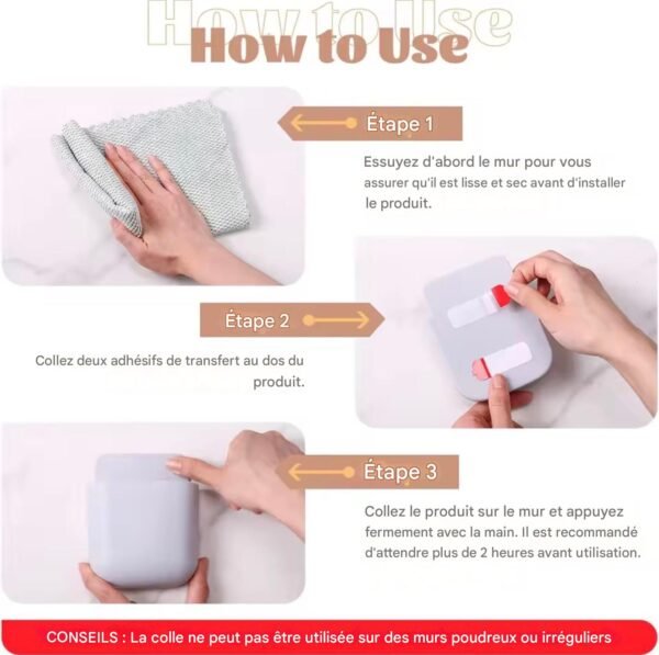 Boite de rangement murale